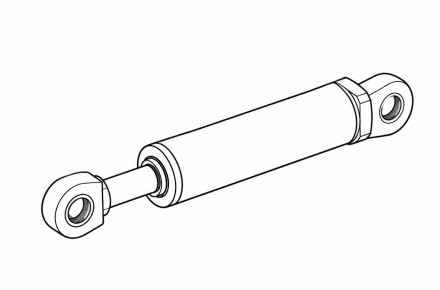 Гидроцилиндр МС 40/25х100-3.11 (290) (01)