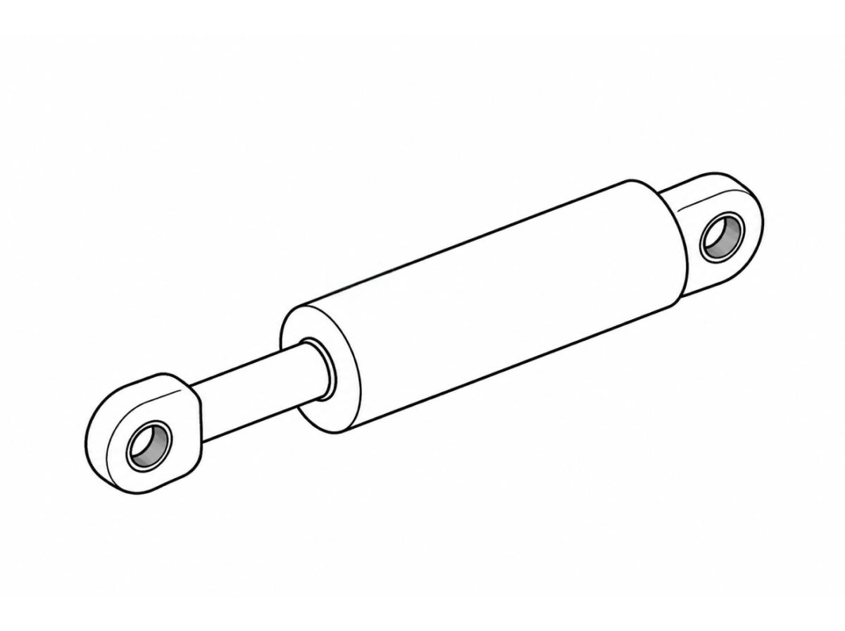 Гидроцилиндр рулевого управления ЦГ-63.30х200.11-01 (Ц633405115-А-01) Гидроцилиндр рулевого управления ЦГ-63.30х200.11-01 (Ц633405115-А-01)